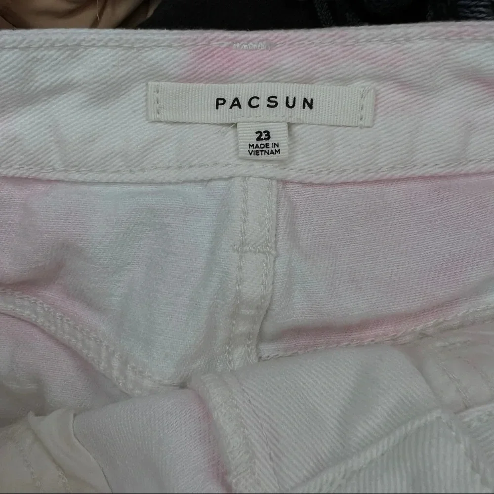 Pacsun pink tie dye skirt, sz 23 - Picture 8 of 8